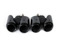 Pair For 2020+ Land Rover Defender 90 110 3.0L 2.0L Exhaust Pipes Muffler Tips Gloss Black