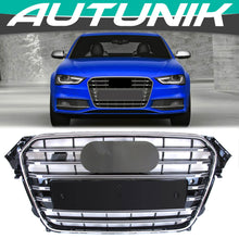 S4 Style Chrome Front Grill for AUDI A4 B8.5 S4 2013-2015 2016 fg199