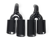 Black Rear Muffler Exhaust Tip Fits Mercedes G-Wagon G350 G63 AMG W463 1990-2018
