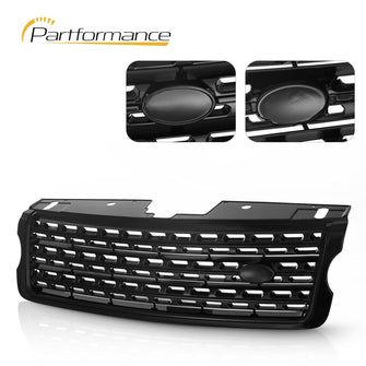 Gloss Black Grille Grill For 2013 2014 2015 2016 2017 Land Rover Range Rover