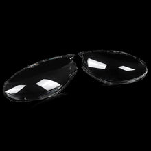 Pair Headlight Clear Lens Shell Lamp Shade Cover For Porsche Macan 2015-2018