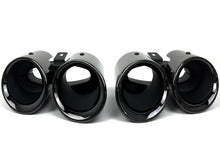 Black Exhaust Tips For 2017-2023 Porsche Panamera 971 Base Muffler Pipe