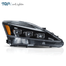LED Headlights Projector DRL For 2006-2014 Lexus IS250 IS350 ISF W/Startup