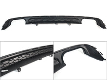 Rear Bumper Diffuser + Exhaust Tips for Audi A6 C8 NON-Sline Base Trim 2019-2025