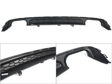 Rear Bumper Diffuser + Exhaust Tips for Audi A6 C8 NON-Sline Base Trim 2019-2025