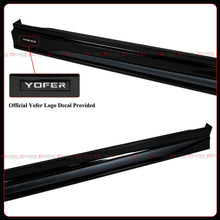 For 2023-2025 Honda Accord Yofer Black Side Skirt Extension - Meteorite Gray Trim