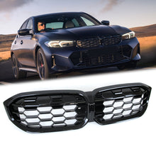 Gloss Black Front Kidney Grille For BMW G20 3-Series 330i M340i 2023 2024