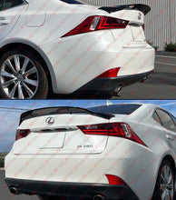 For 2014-2020 Lexus IS200 IS300 IS350 R Style Gloss Black Highkick Rear Trunk Spoiler