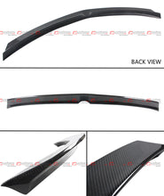 For 2017-2023 Mercedes E-Class W213 Sedan V-Style Carbon Fiber Rear Trunk Spoiler