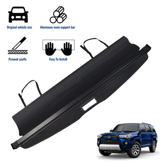 Retractable Rear Cargo Cover For Toyota 4Runner 2010–2024 Security Shield