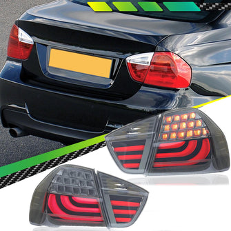 LED Sequential Tail Lights Rear Lamps Assembly for BMW 3 Series E90 Sedan 09-12