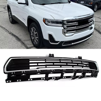 For 2020-2023 GMC Acadia Front Bumper Grille Lower Grill W/ Chrome Trim