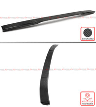 Carbon Fiber Rear Window Roof Spoiler Wing For 2024-2025 Ford Mustang S650 2-Door Coupe