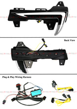 For 2017-2023 Tesla Model 3 Front Bumper Tri-Color Sequential LED DRL Fog Light Lamp