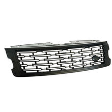 For 2018-2022 Range Rover Up To 2023 Gloss Black Front Upper Bumper Grille Grill