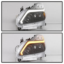 Black LED Switchback Headlights w/ Sequential Signal For 2008-2015 Infiniti G37 Q60 Coupe HID/Xenon w/o AFS