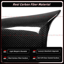 For 2011-2013 BMW F10 528i 530i 550i M Style Carbon Fiber Mirror Cover Caps Replacement