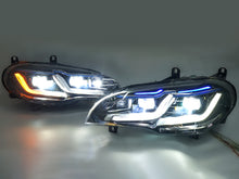 LED Headlight DRL Turn Signal Lamp Assembly For 2007-2013 BMW X5 E70 HID/Xenon w/o AFS