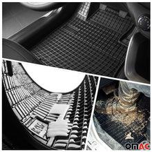 5 Pcs Floor Mats Cargo Liner Set for Audi Q3 2019-2024 Black