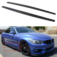 For 2014-2020 BMW F32 F33 F36 4 Series M Sport Black Side Skirt Extension Splitter