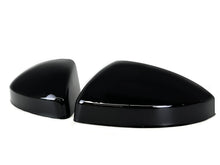 Gloss Black Mirror Cover Caps For AUDI TT MK3 TTS TTRS R8 2015-2024 w/o Lane Assist