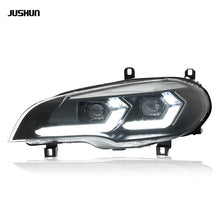 LED Headlight Assembly for BMW X5 E70 2007-2013 HID Projector DRL Replace