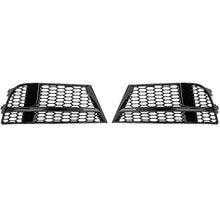 Gloss Black Honeycomb Fog Light Cover Grill for 2017-2020 Audi A3 8V S-Line