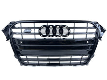 Front Bumper Grille Gloss Black for Audi A4 S4 B8.5 2013-2015 2016