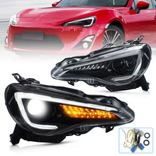 LED Headlights For Toyota 86 Subaru BRZ Scion FR-S w/Sequential Indicator Lamp