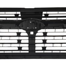 Black With Chrome Trim Front Upper Grille For 2023 2024 Subaru Ascent