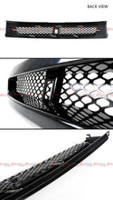 For 2004-2007 Scion XB BB Gloss Black Front Bumper Grille w/ Metal Mesh