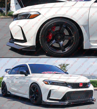 For 2023-2025 Civic Type-R FL5 AG V2 Style Carbon Fiber Front Bumper Lip Splitter