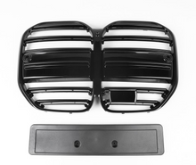 Gloss Black Front Bumper Grille Grill for BMW 4 Series G22 G23 430i M440i 2021+