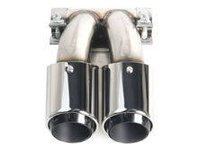3-Layer Exhaust Tips Chrome for Porsche 718 Cayman 982 Boxster 2017-2023