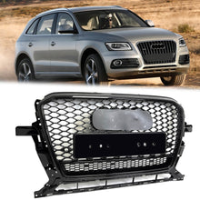 Gloss Black RSQ5 Style Front Grille for Audi Q5 2013-2017 Replacement Grill