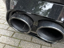 C43 Style Gloss Black Rear Diffuser + Exhaust Tips For Mercedes W205 C200 C300 C350 Non-AMG Sedan 2015-2021