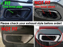 Stainless Dual Exhaust Muffler Pipe Tips for BMW X5 G05 X6 G06 X7 G07 2019-2026 (M-Sport Only)