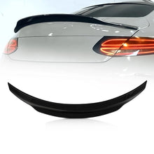 For 2015-2020 Mercedes C Class W205 2D Coupe Trunk Spoiler Gloss Black PSM