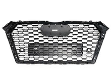 Honeycomb Mesh Hex Grille Black Fits 2017-18 Audi A4/S4 B9 RS4 Style