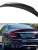 For 2017-2023 Mercedes E-Class W213 Sedan PSM-Style Highkick Carbon Fiber Rear Trunk Spoiler