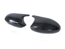 Real Carbon Fiber Mirror Cover Caps For 2005-2009 BMW E90 E91 E92 E93 Pre-LCI Replacement mc63