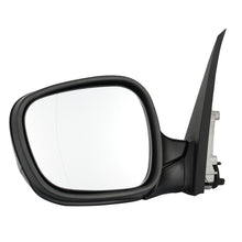 Black Left Side Mirror w/o Blind Spot For 2011-2014 BMW X3 F25 Heated Mirror  Driver Side Power View