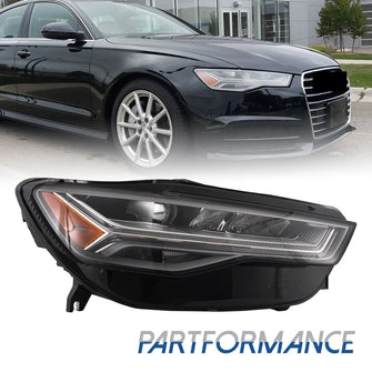 Right Passenger Side LED Headlight With DRL For 2016 2017 2018 Audi A6 AU2503196
