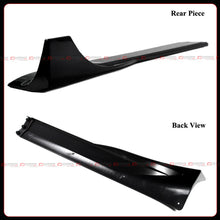 For 2025-2026 Tesla Model Y Juniper Winglet Style Gloss Black Side Skirt Extension