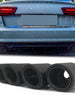 AK Style Matte Carbon Fiber Exhaust Tip Upgrade 65mm Inlet