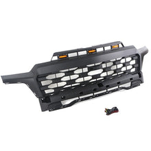 Black Front Upper Grille w/LED Lights for Chevrolet Chevy Colorado 2023-2024