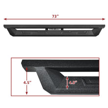 4'' Drop Running Boards For 2022-2025 Toyota Tundra Double Cab Side Steps Nerf Bars Black