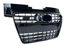 Front Bumper Grille Gloss Black for Audi TT MK2 8J 2006-2014 fg350