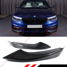 For 2017-2020 BMW G30 5 Series Carbon Fiber M Sport Front Bumper Side Splitters