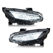 VLAND LED Headlights Assembly Sequential Front Lamps DRL for Honda Civic 2016-2021